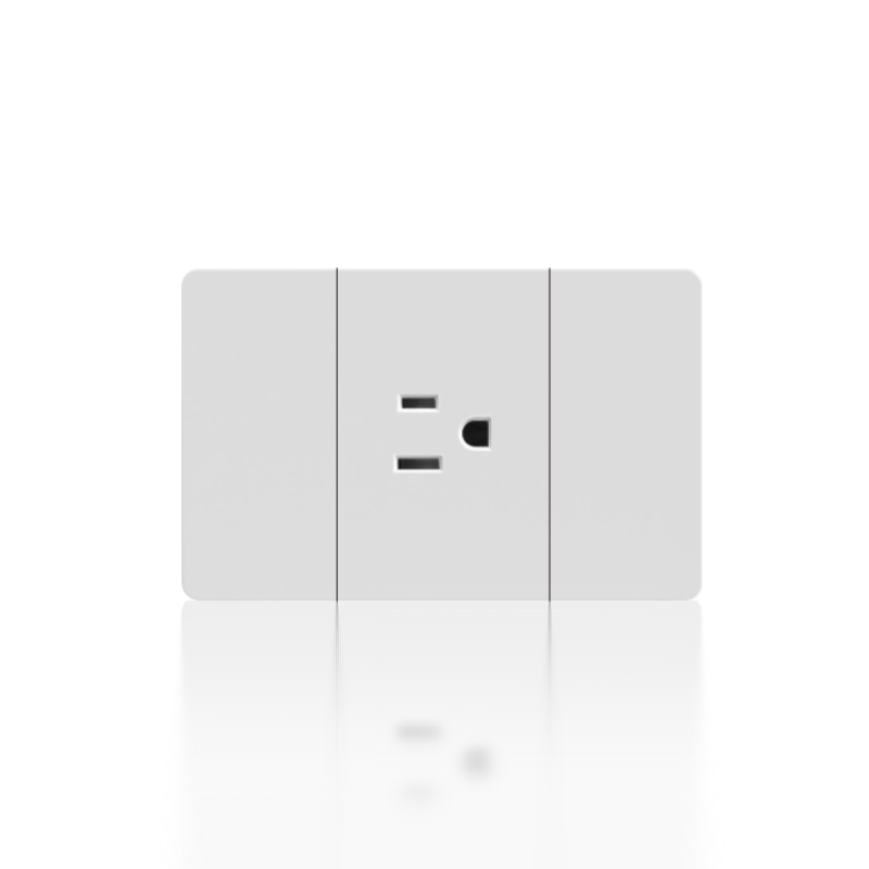 2P+E American socket