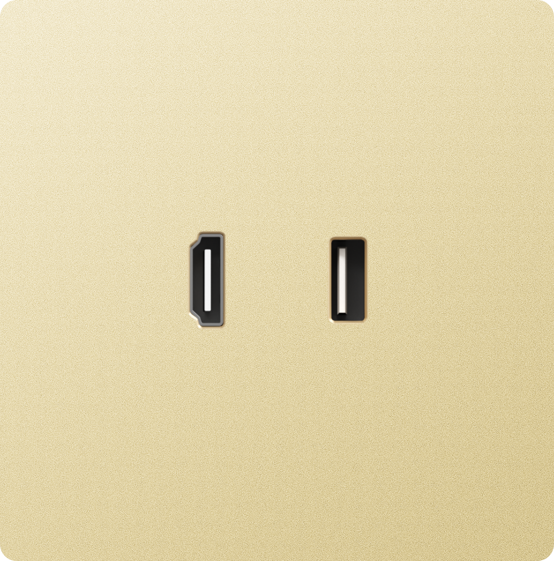  USB + HDMI signal socket