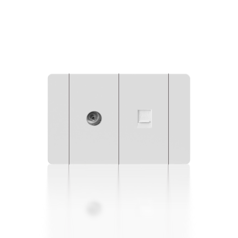 TV+internet data socket