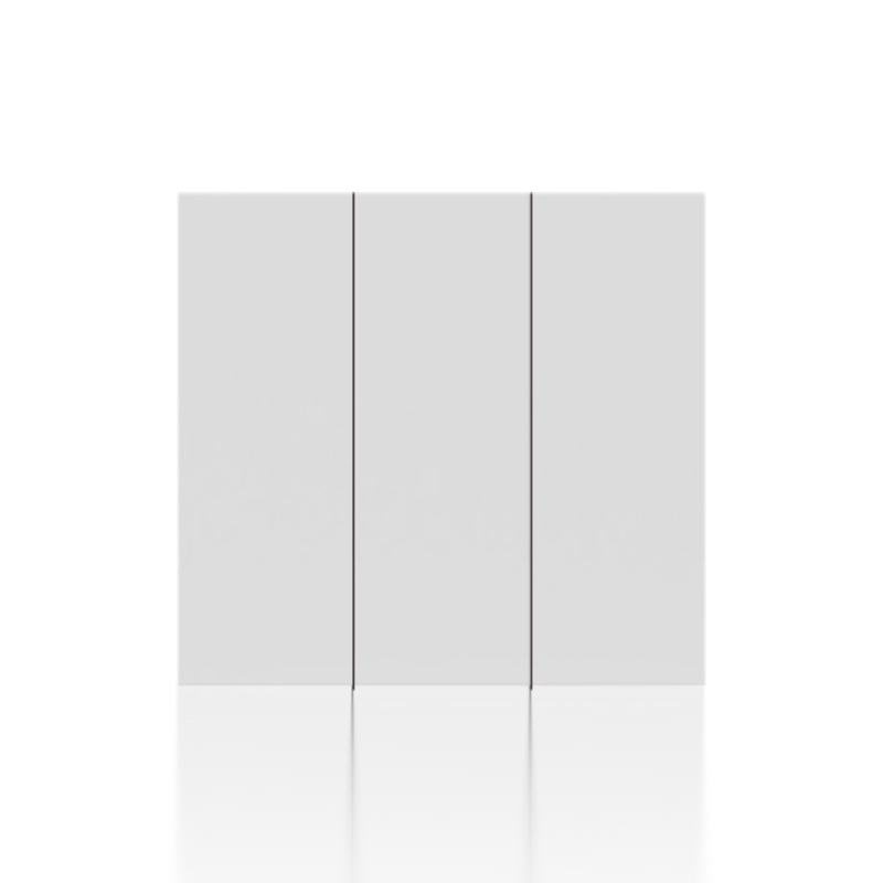 three gang one way switch module