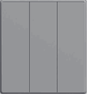 Three gang two way switch mechanism