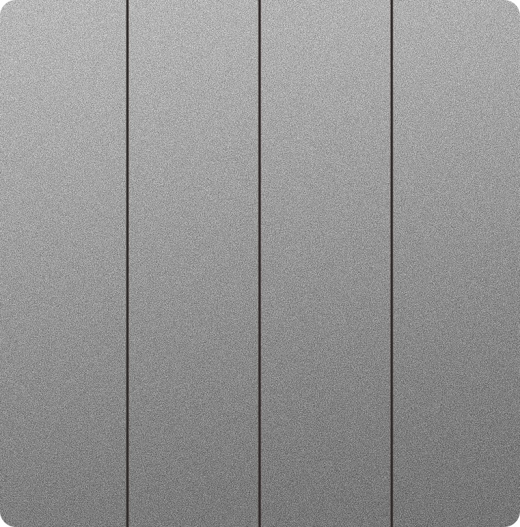 BS four gang one way switch