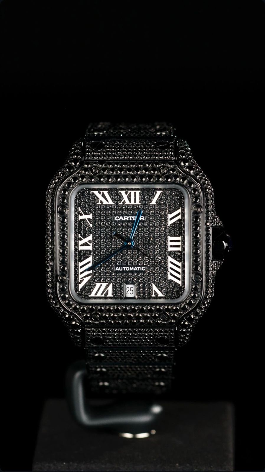 CARTIER SANTOS FULL ICE