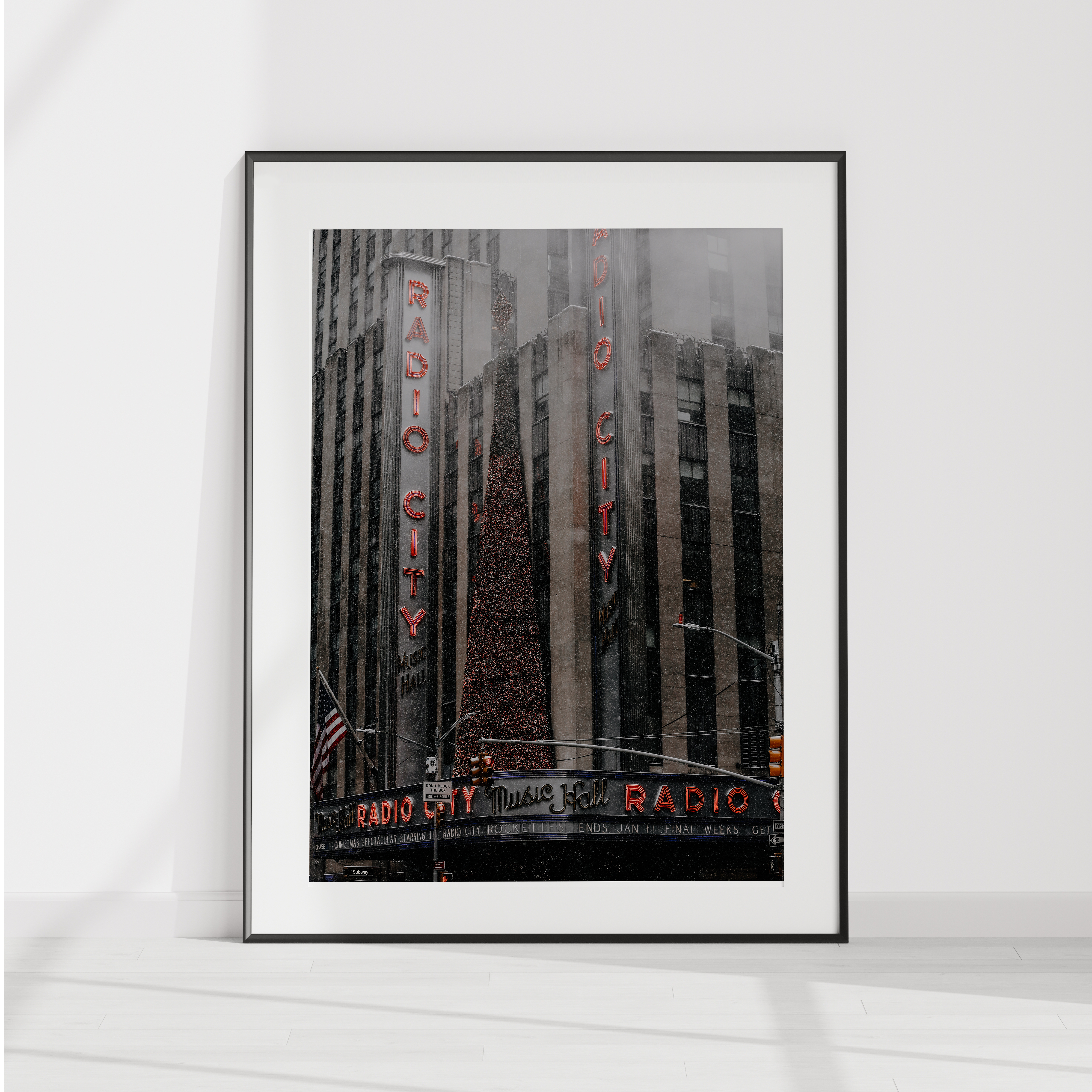 Radio City Digital Wall Art
