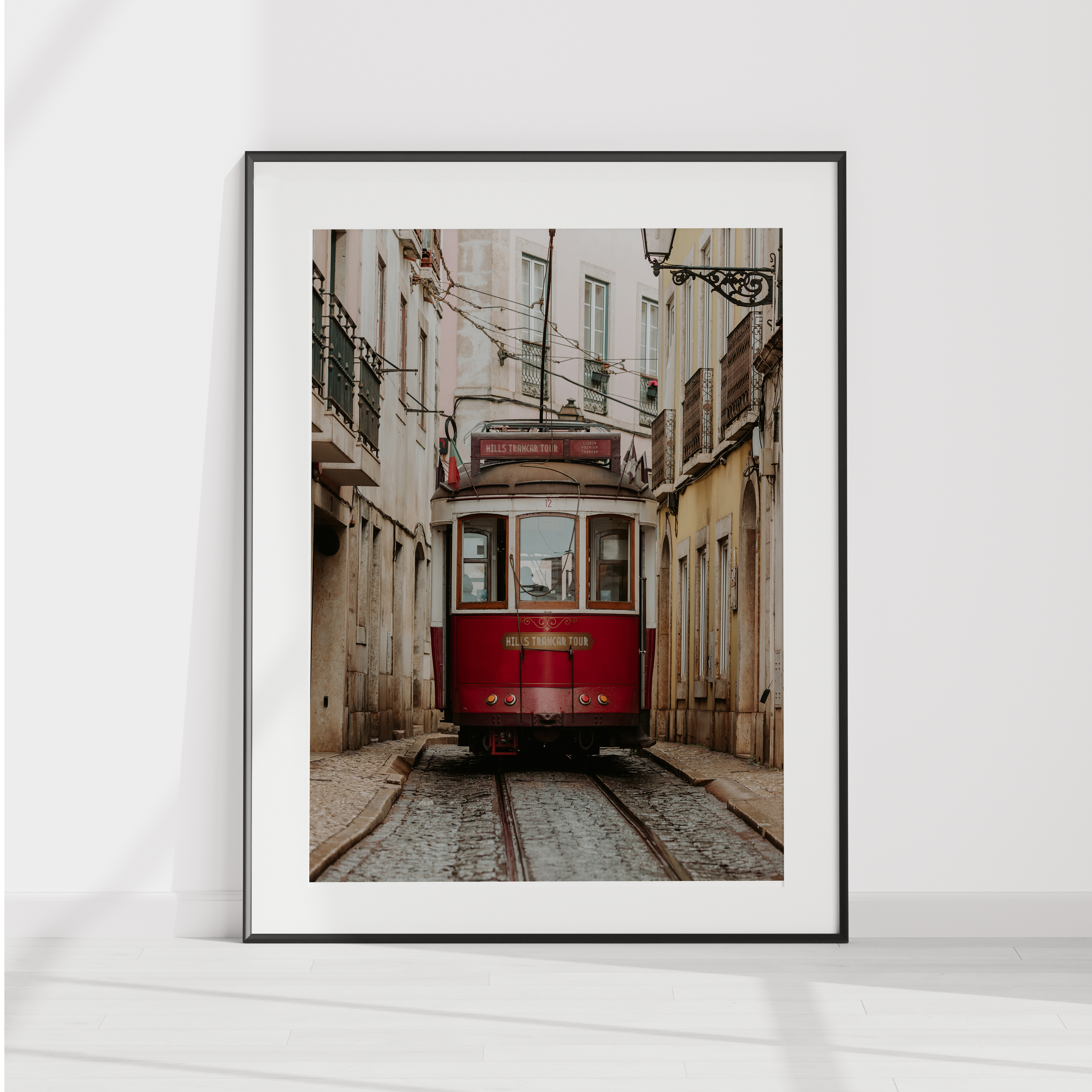Lisbon Tram Digital Wall Art