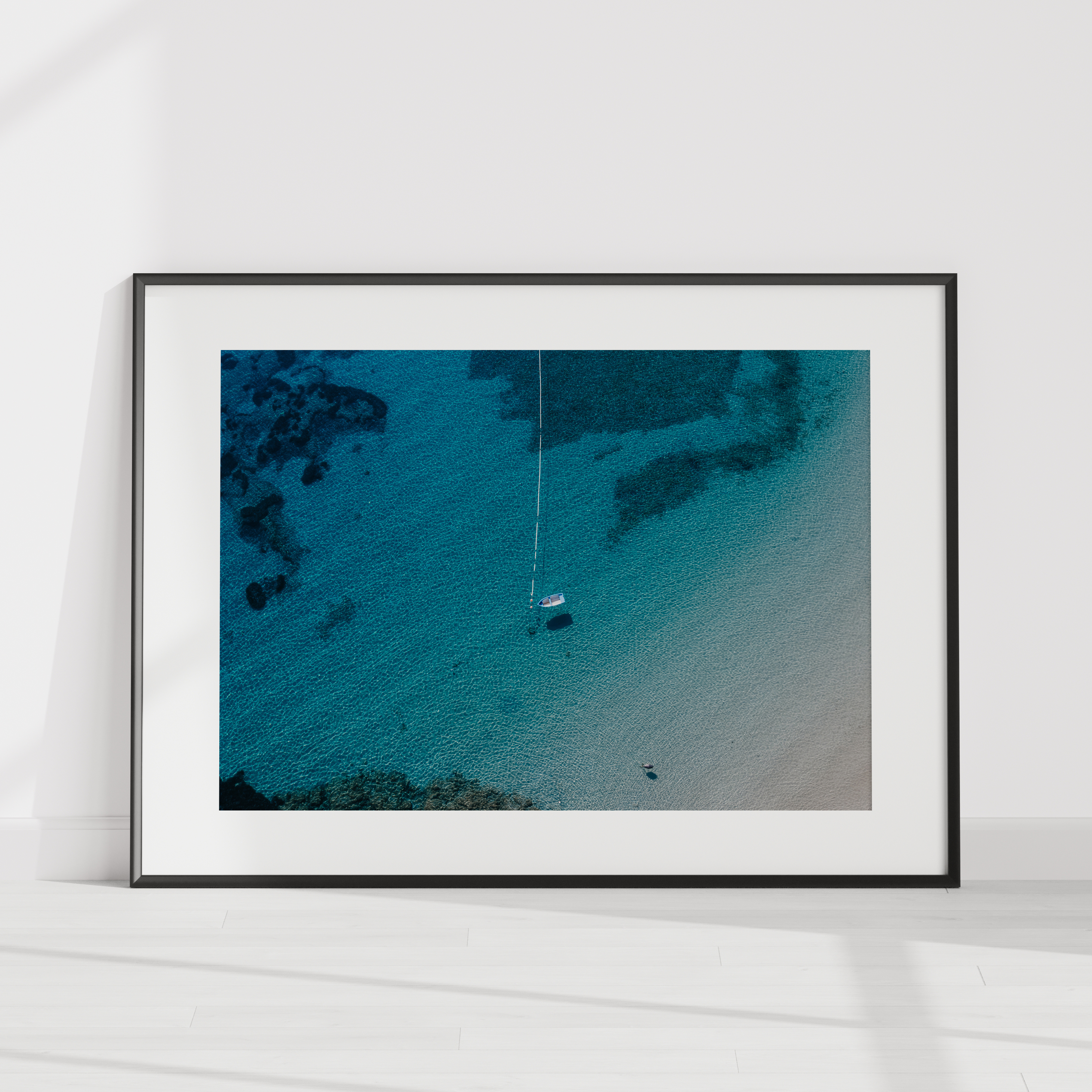 Croatian Row Boat Digital Wall Art