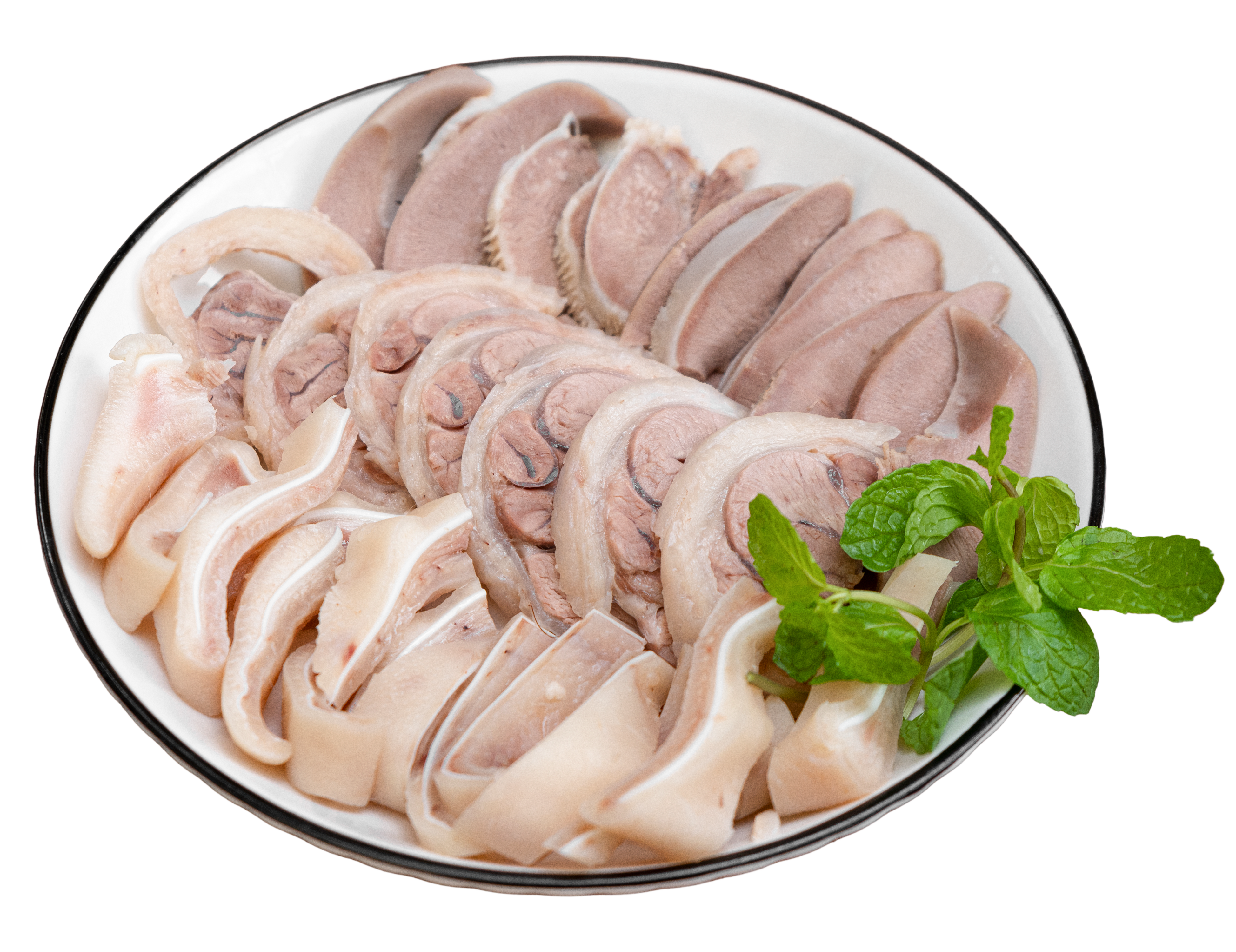 Thịt luộc tổng hợp