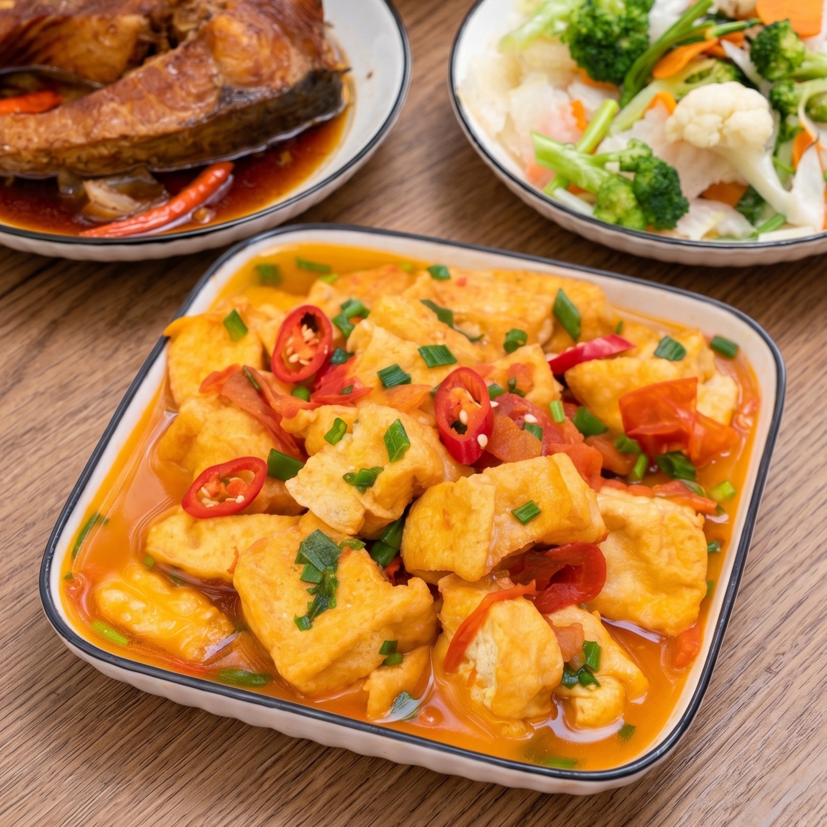 ĐẬU XỐT CÀ CHUA