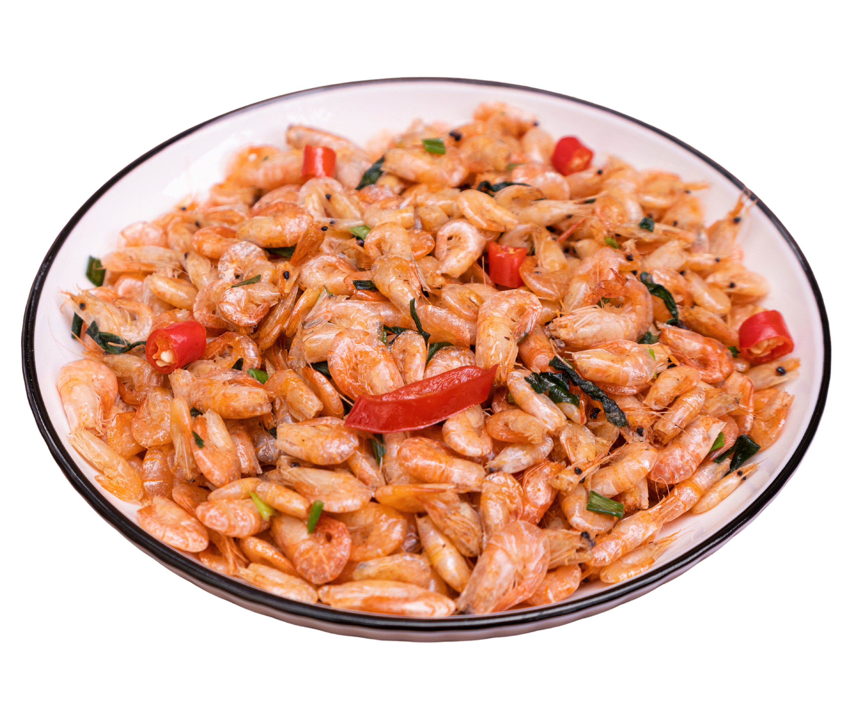 Tôm đồng rang mặn ngọt