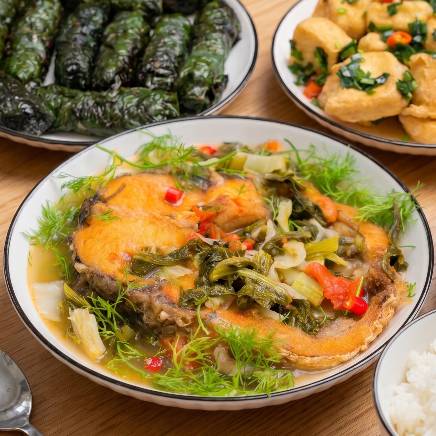 CÁ TRẮM OM DƯA