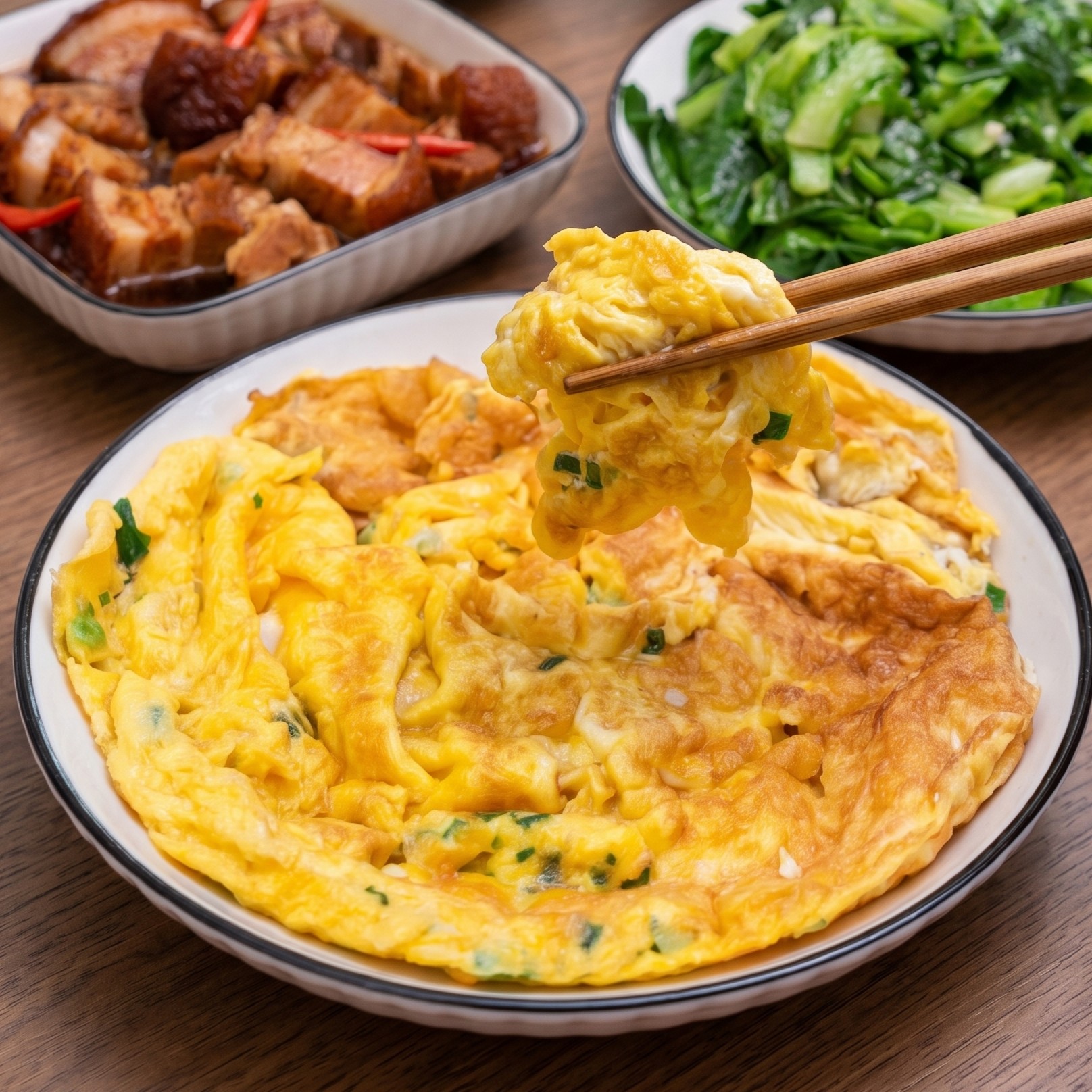 TRỨNG RÁN HÀNH