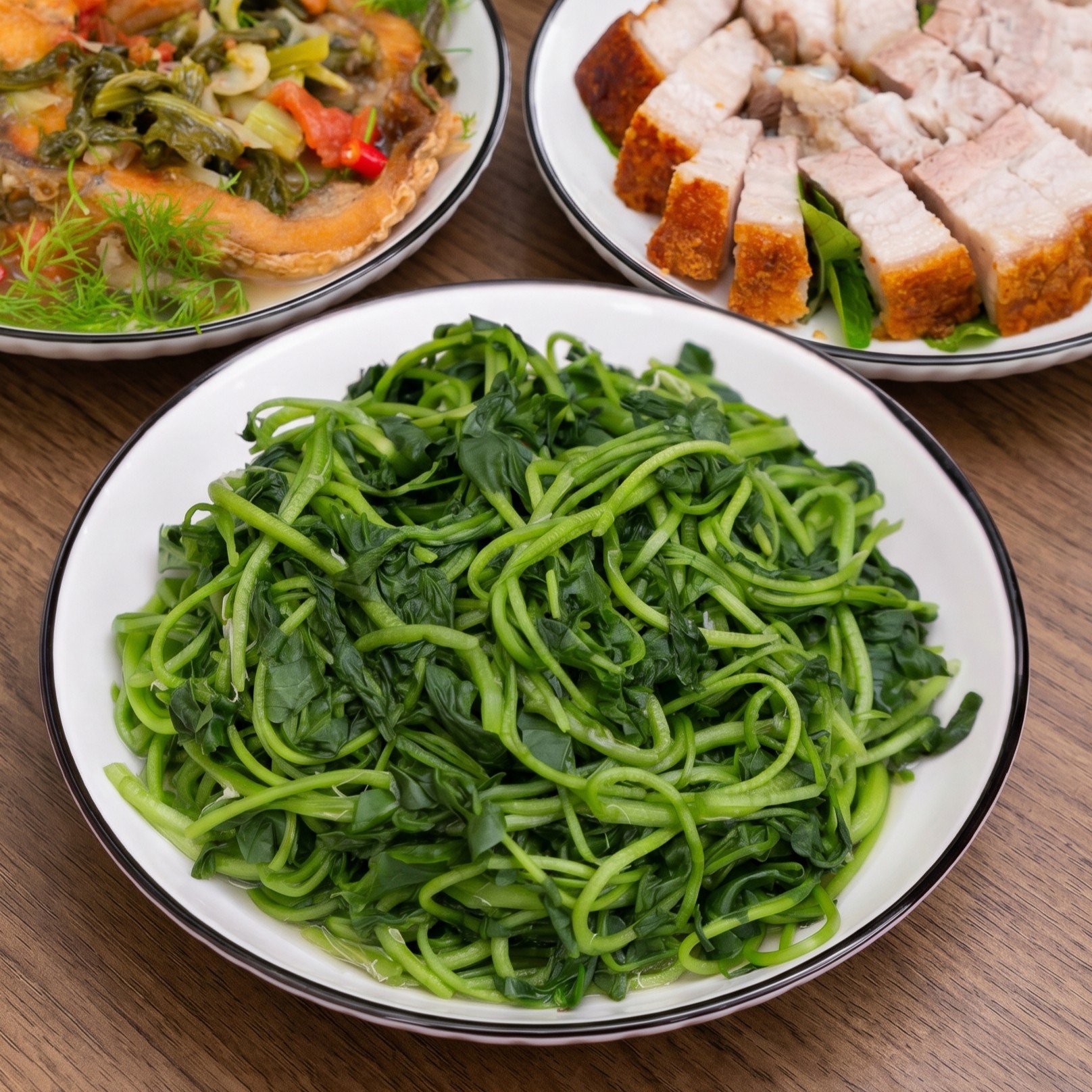 RAU CẢI XOONG LUỘC