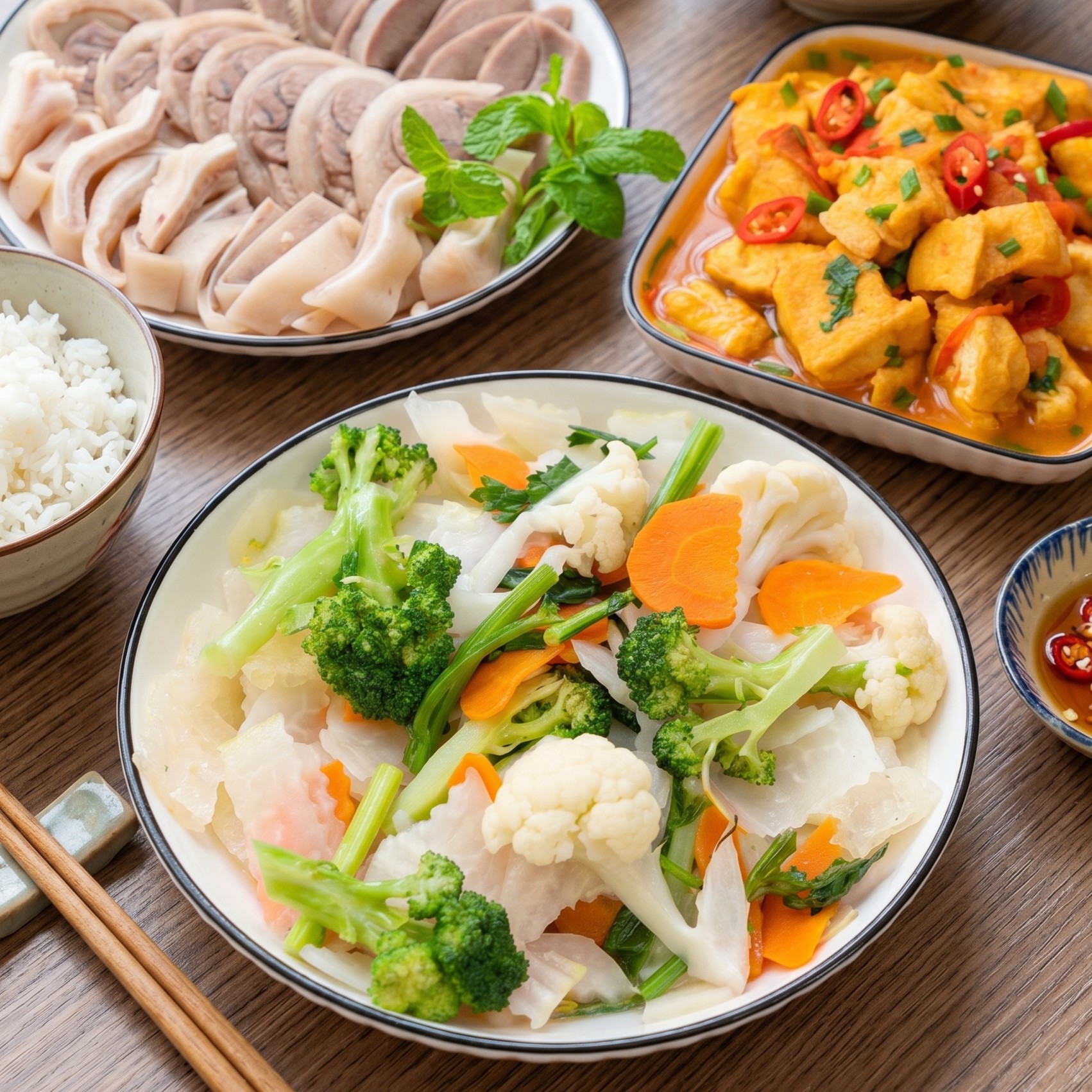 CỦ QUẢ XÀO THẬP CẨM