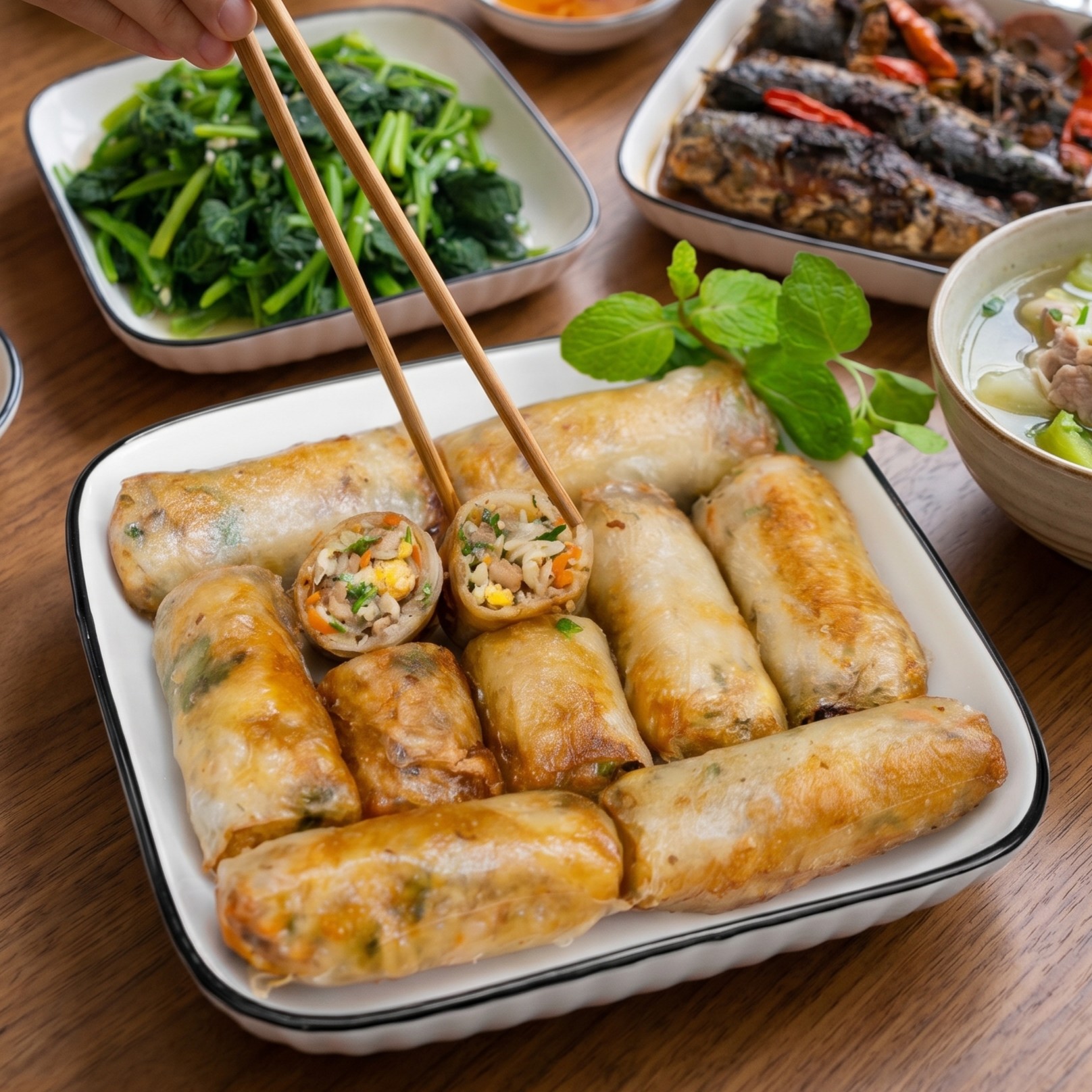 NEM THỊT RÁN