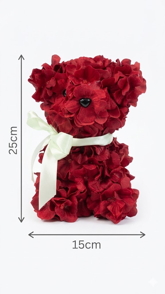 Small Teddy Bear di Rose Rosse