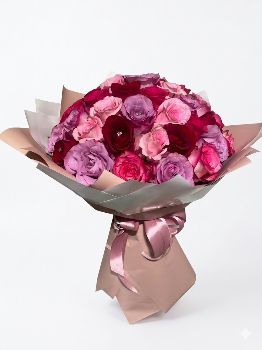 Bouquet di rose miste