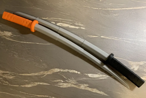 Açılır Katana Seti