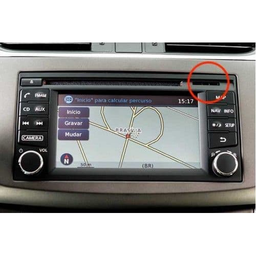 SD CARD NISSAN Map Connect 2 V6 latest Navigation 2022
