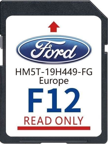SD CARD FORD F12 Sync2 navigation maps 2024