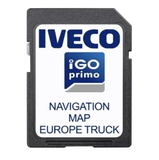 Iveco Truck Sat Nav SD card 2024/2025