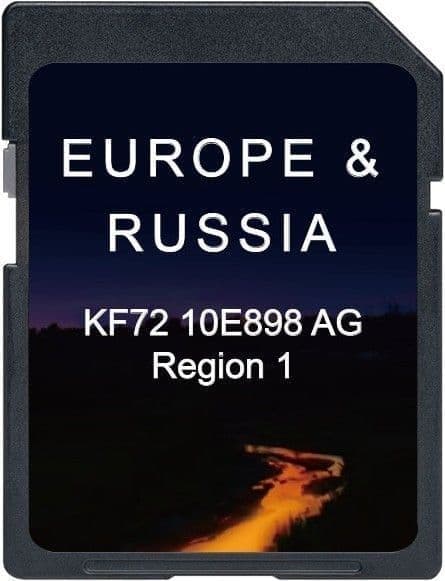 LAND ROVER JAGUAR INCONTROL TOUCH SAT NAV MAP UPDATE SD CARD EUROPE 2025/2026