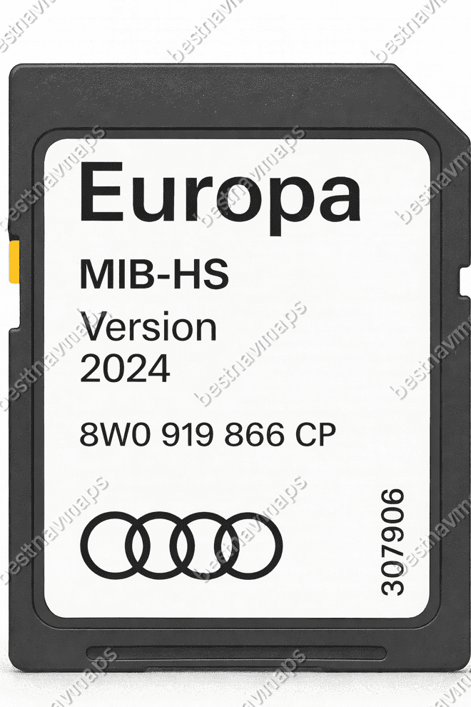 Europa MIB-HS Navigation SD Card