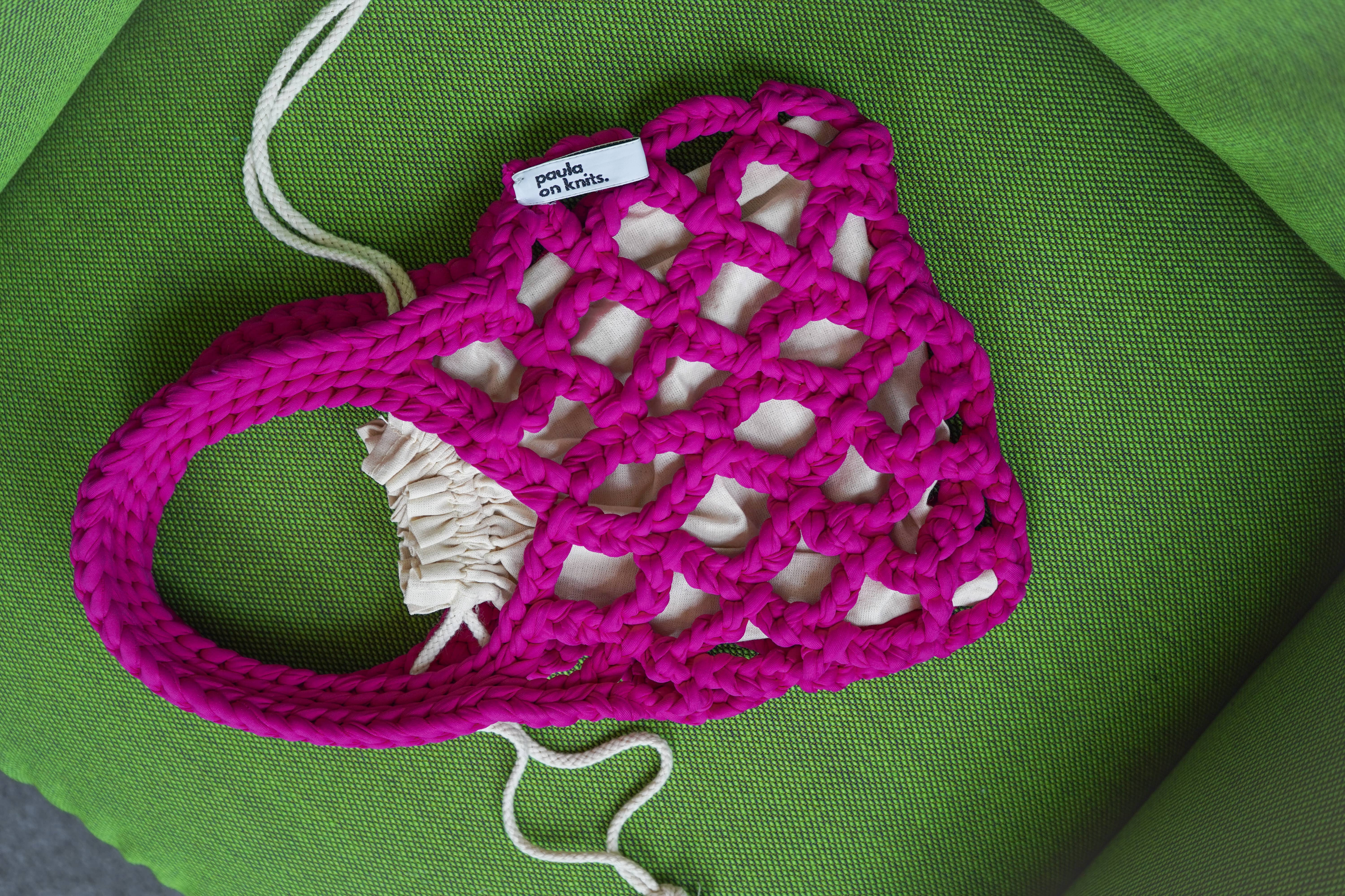 Neon Net Purse