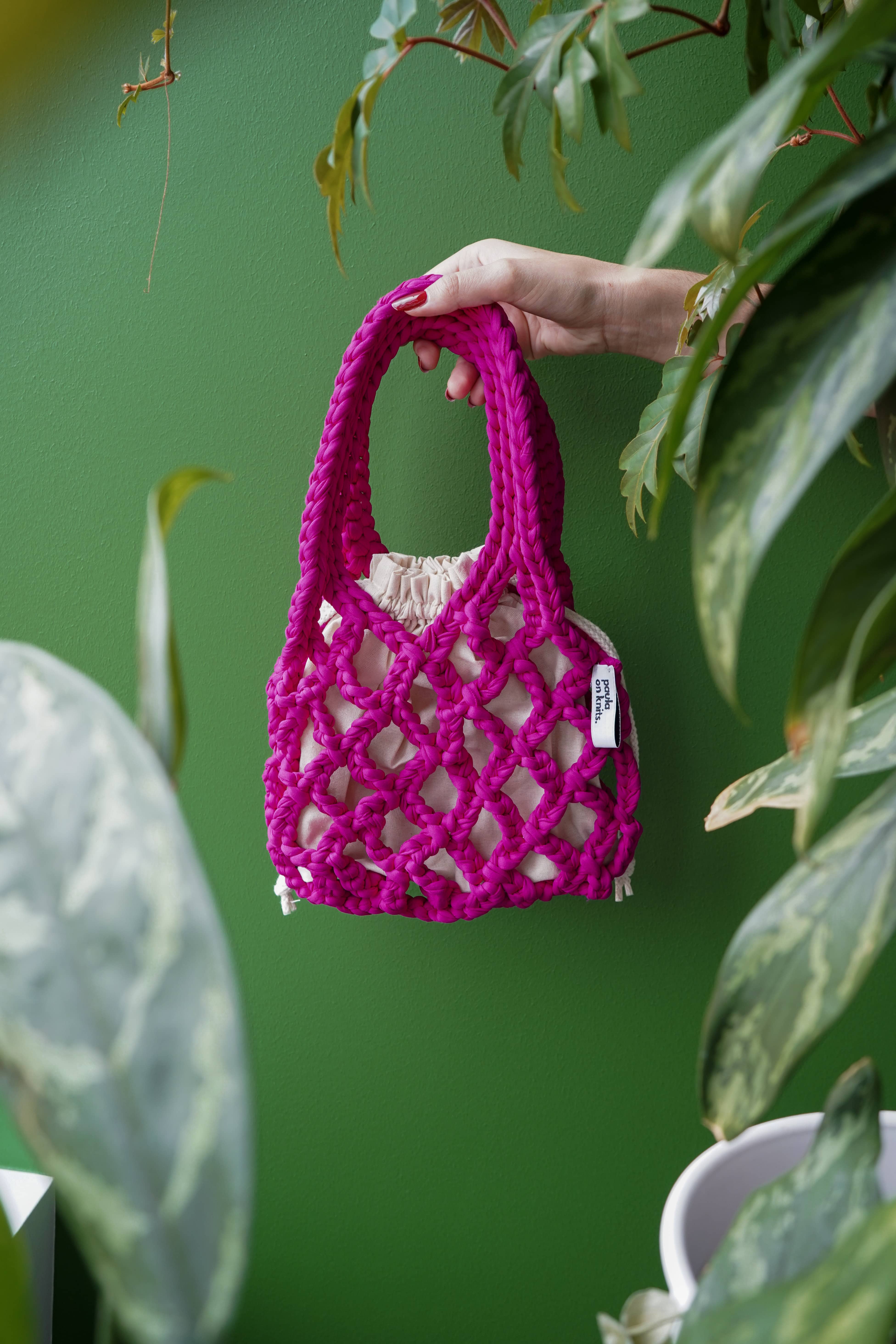 Neon Net Purse