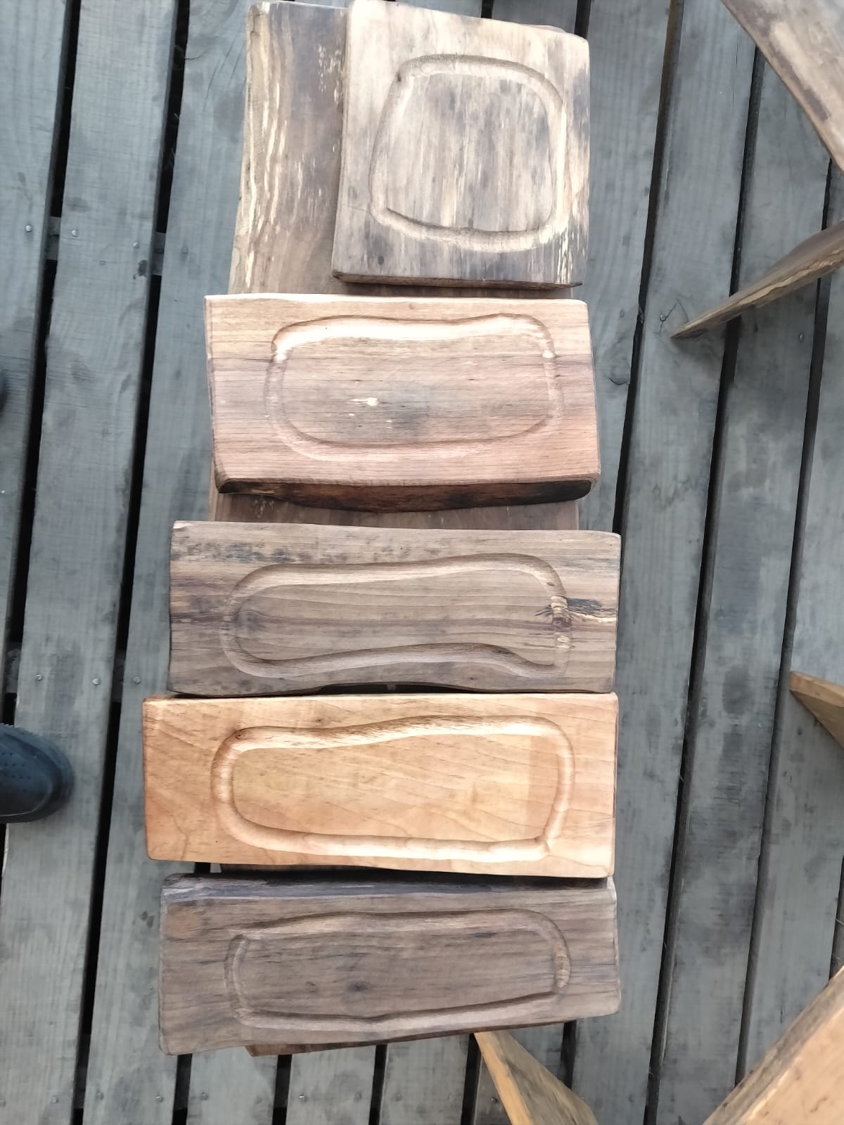 Tabla de picoteo rústica diferentes medidas