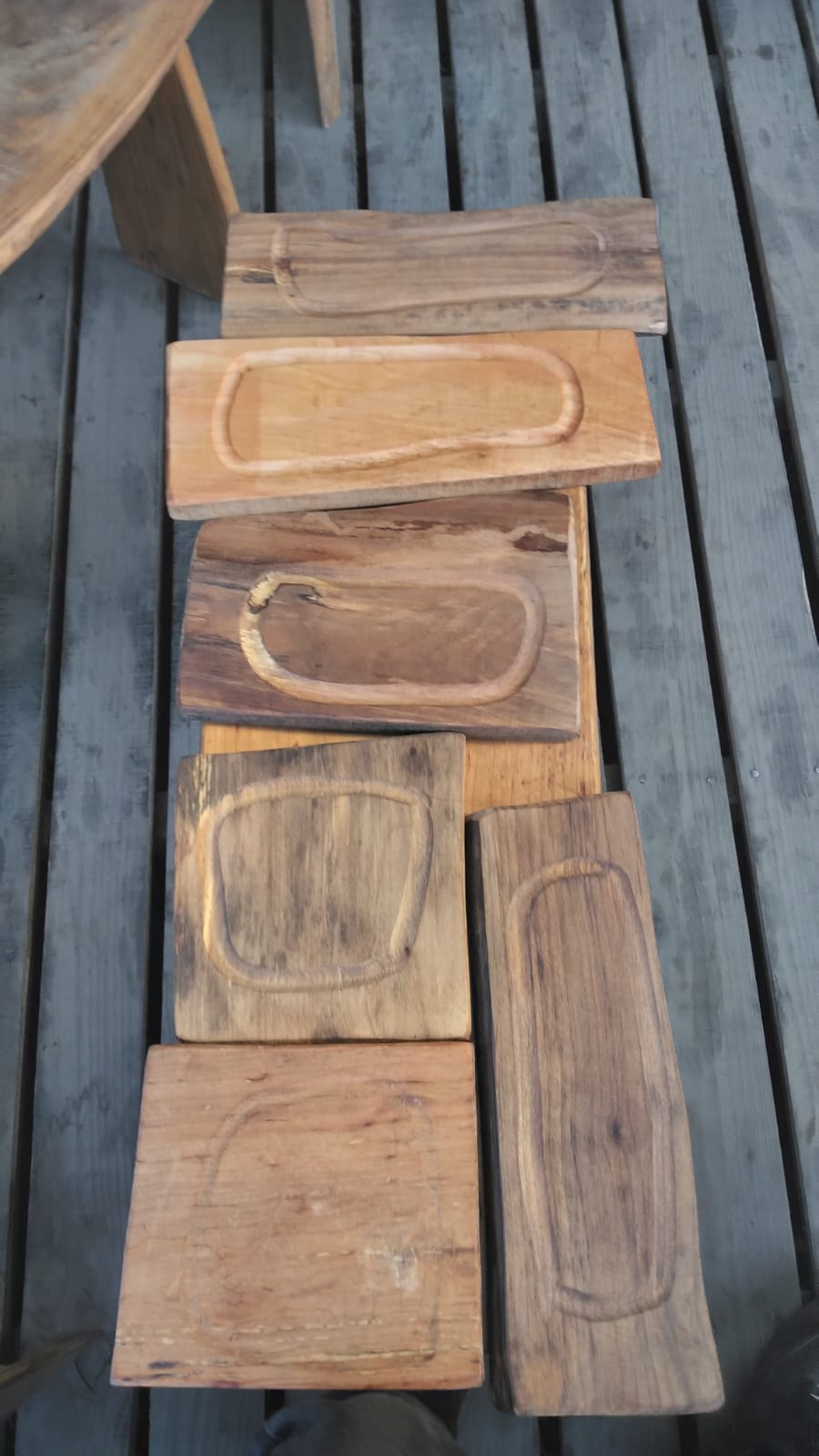 Tabla de picoteo rústica diferentes medidas