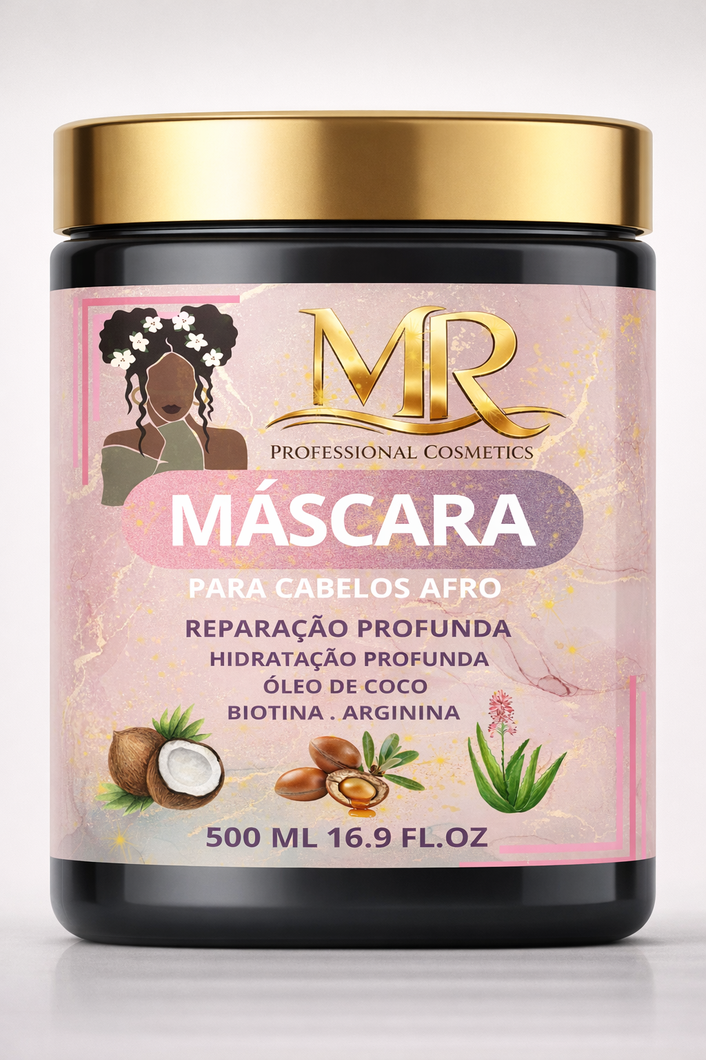 Máscara para Cabelos Afro