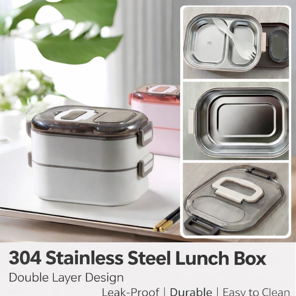 304 Stainless Steel Lunch Box