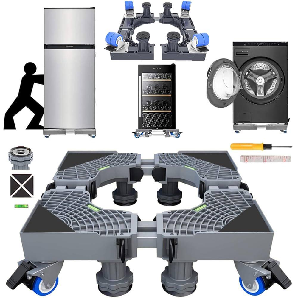 Adjustable Appliance Mobile Base Stand