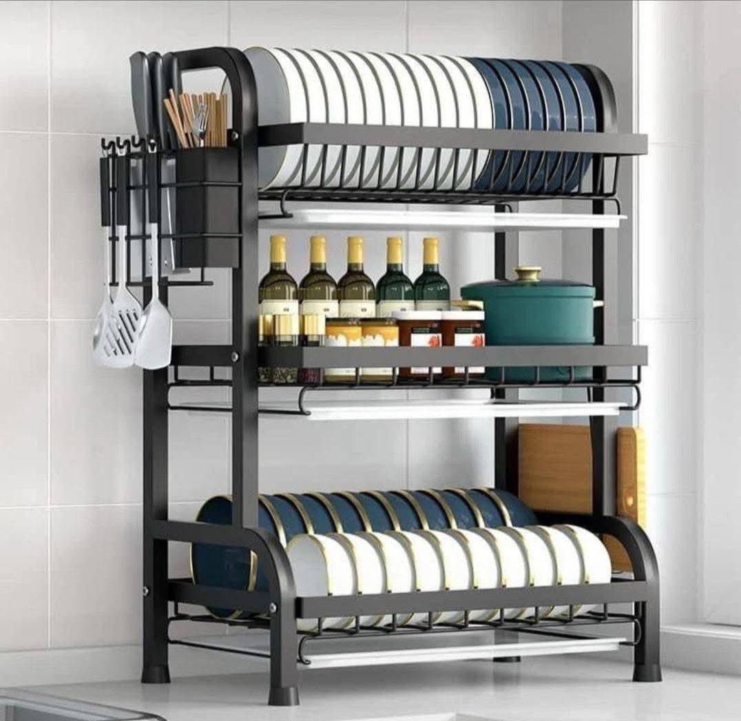 3-Tier Dish Drying Rack
