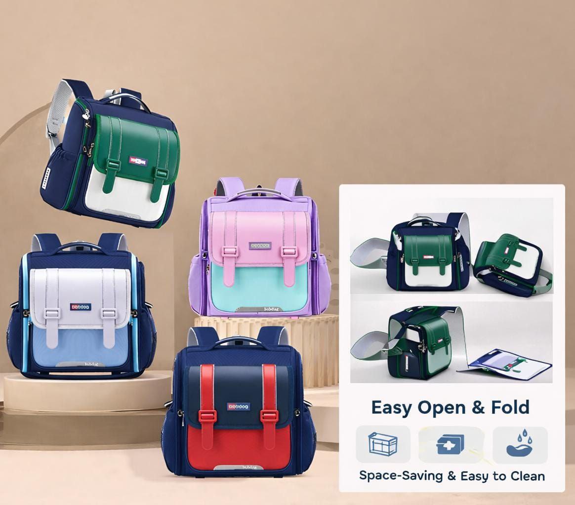 Foldable Kids School Backpack