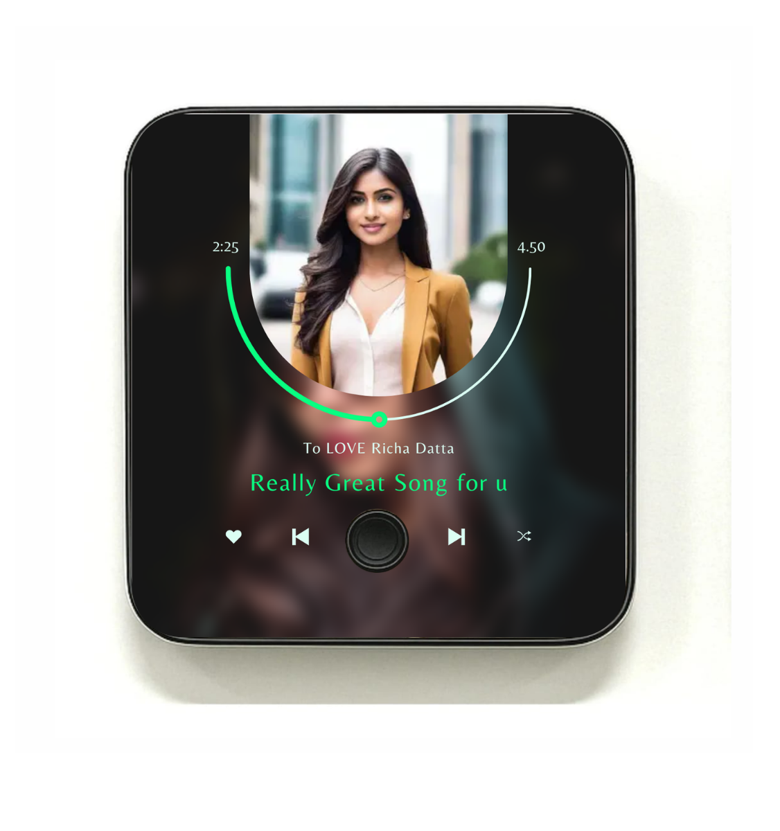 Personalized Song Plaque Memories