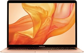 Apple 2019 MacBook Air with 1.6GHz Intel Core i5, 13-inch, 8GB RAM, 128GB SSD Storage, Gold (Renewed) 13.3 inches 128 GB