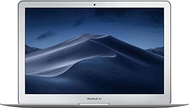 Apple Macbook Air 2017 with 1.8GHz Intel Core i5 (13-inch, 8GB RAM, 128GB SSD Storage) (QWERTY English) Silver (Renewed) 13.3 inches 128 GB