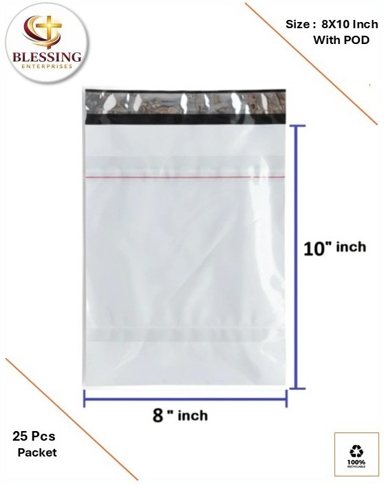 8x10 Inch Courier Bag with POD