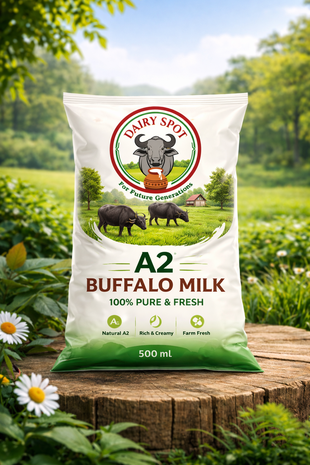 A2 Buffalo Milk - 500 ml
