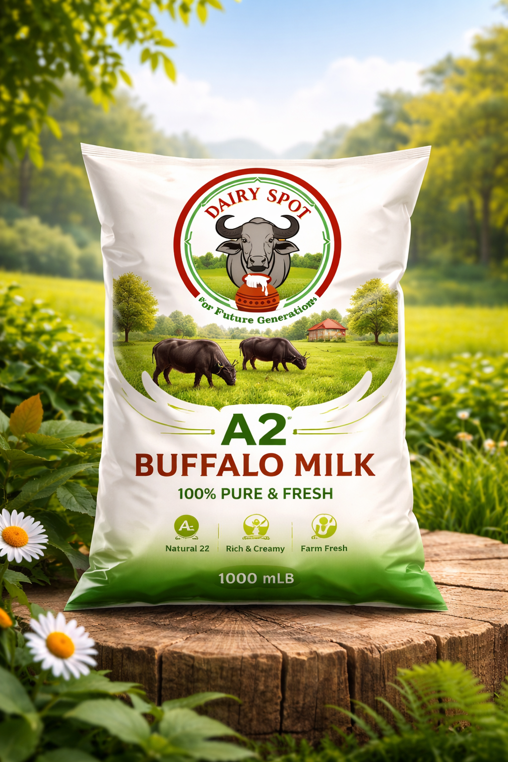 A2 Buffalo Milk -1000ml