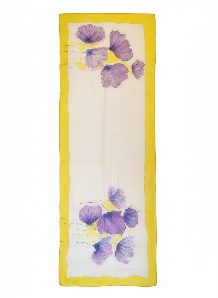 Saffron & Violet Bloom
