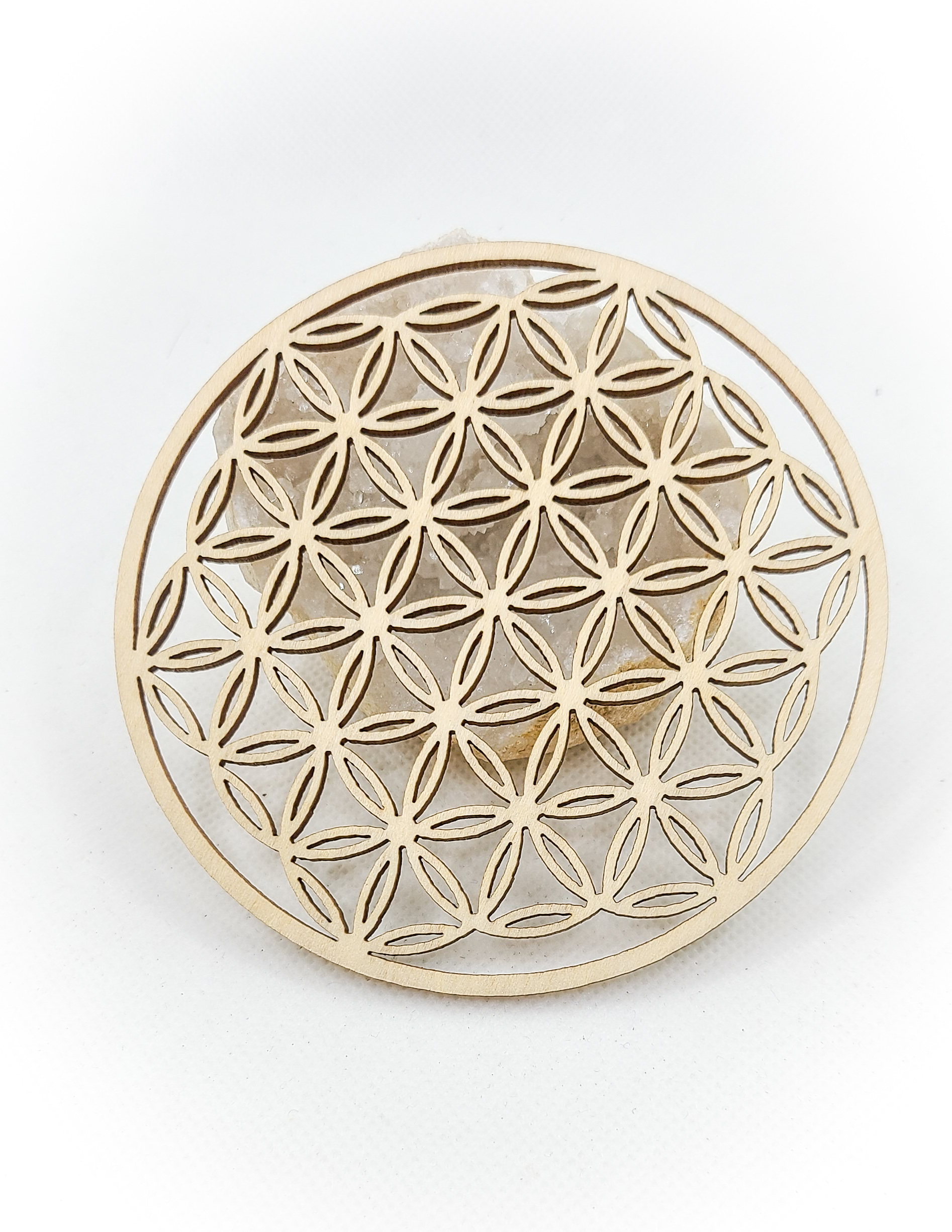 Fleur de vie en bois