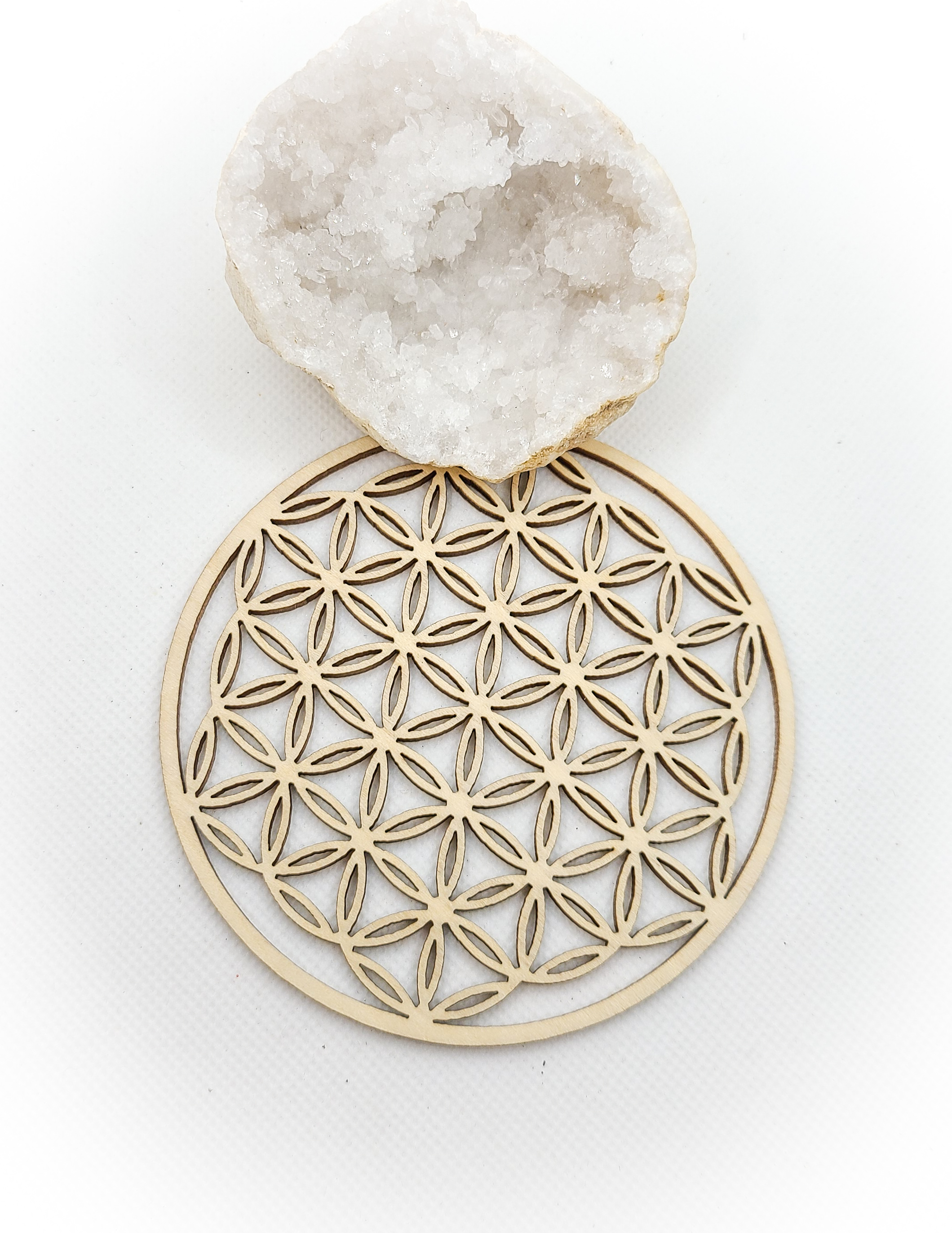 Fleur de vie en bois