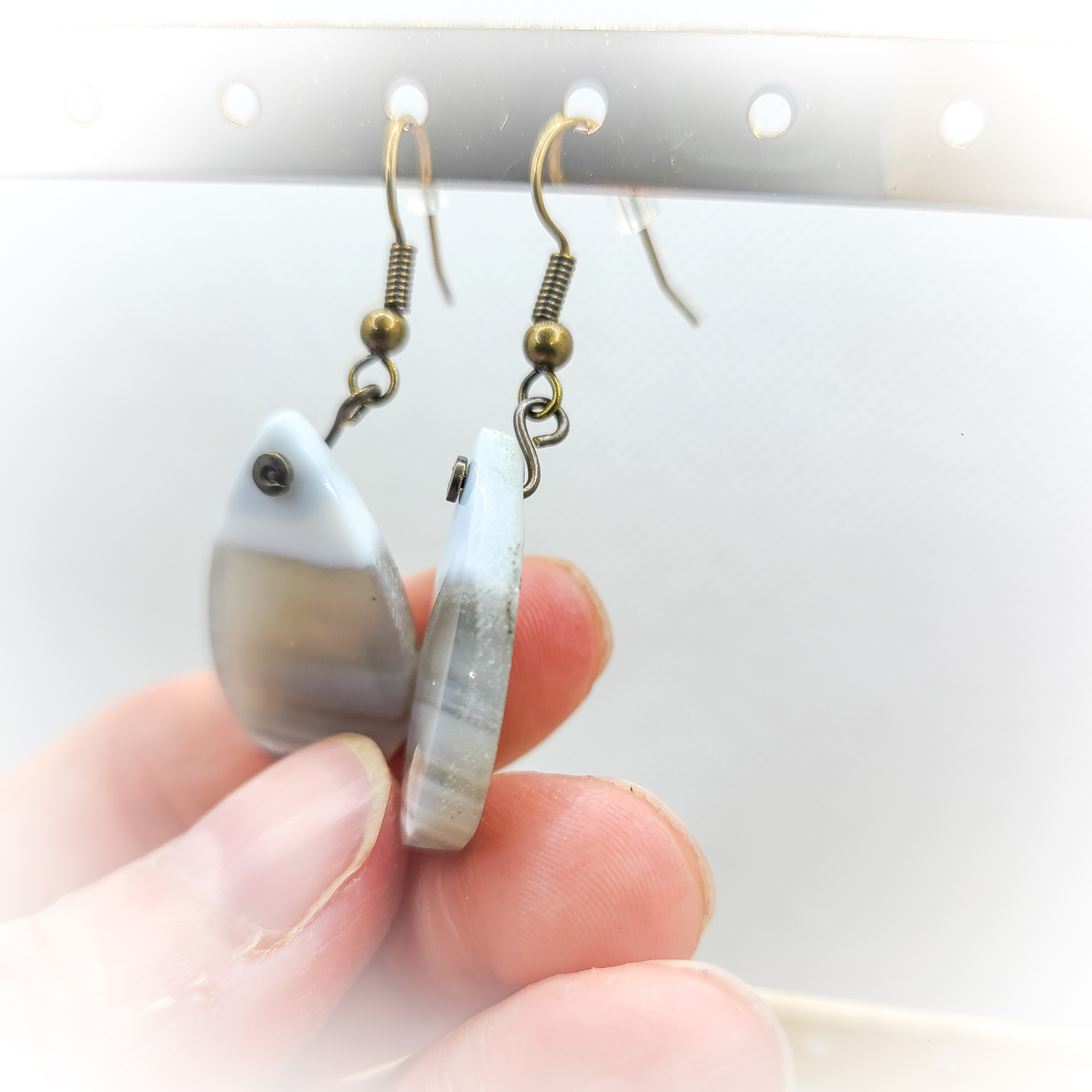 Boucles d’oreilles en opale Owyhee