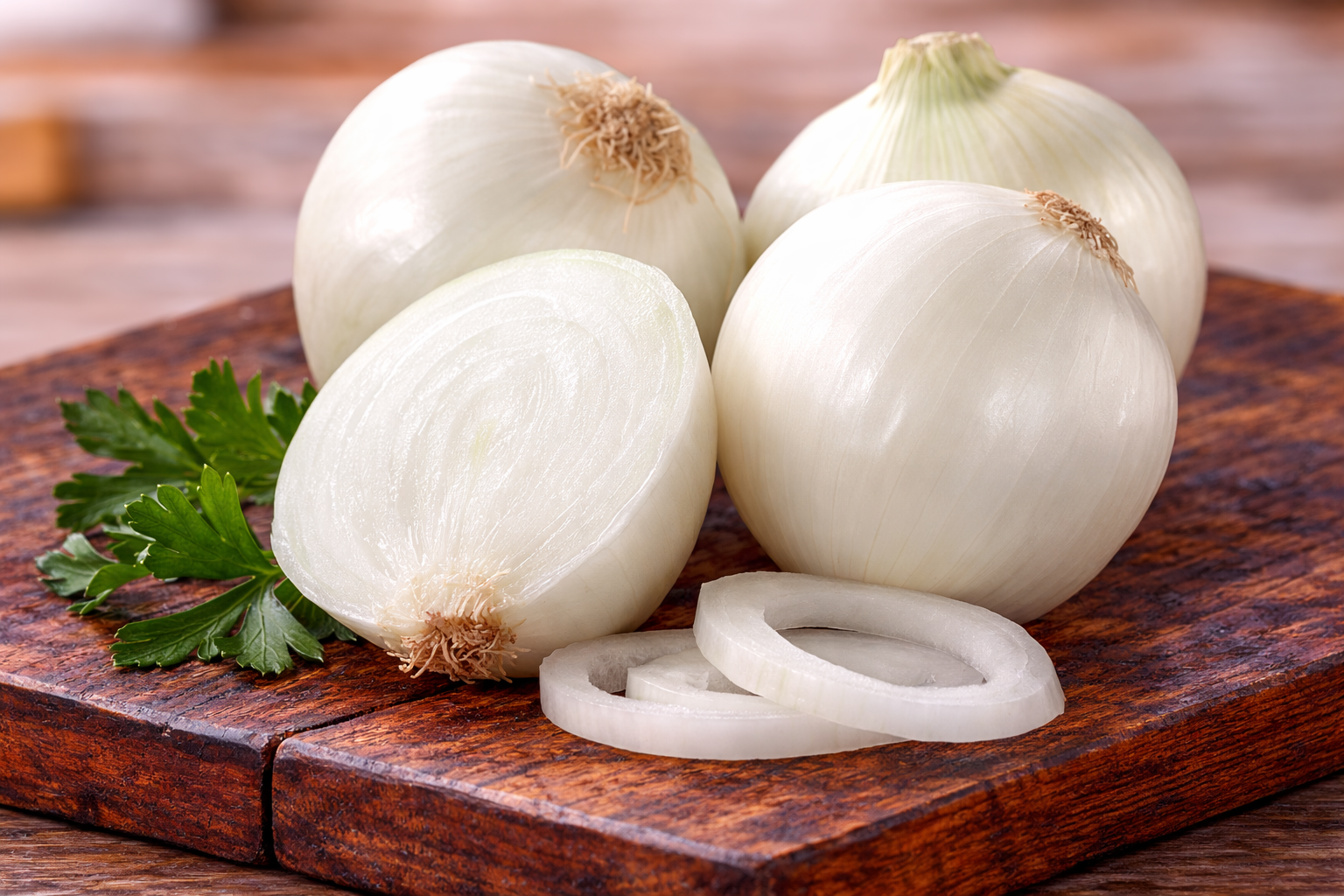 Cebolla blanca fresca