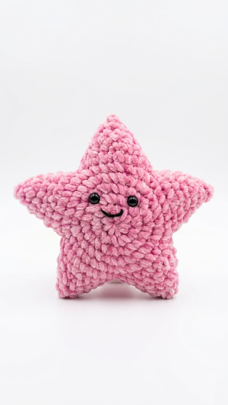 Velvet Crochet Starfish