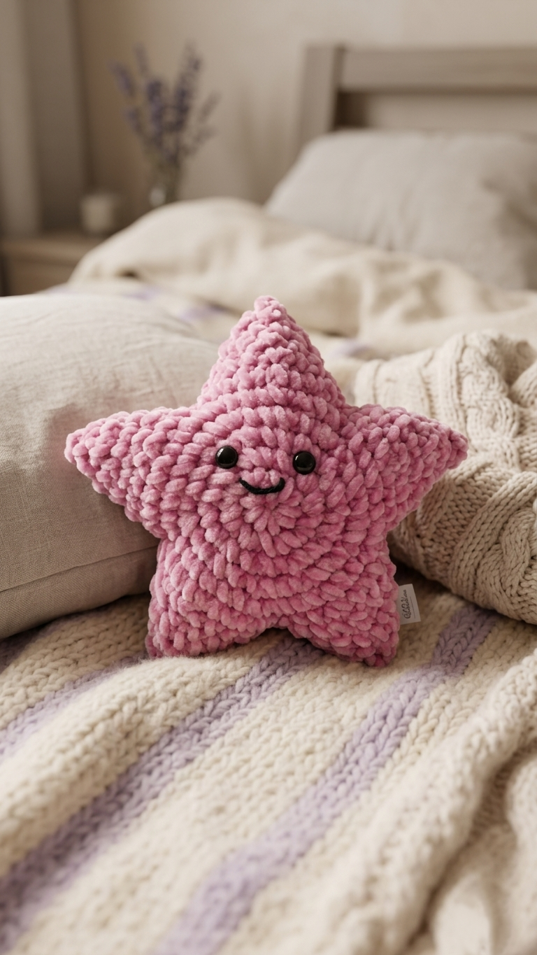 Velvet Crochet Starfish
