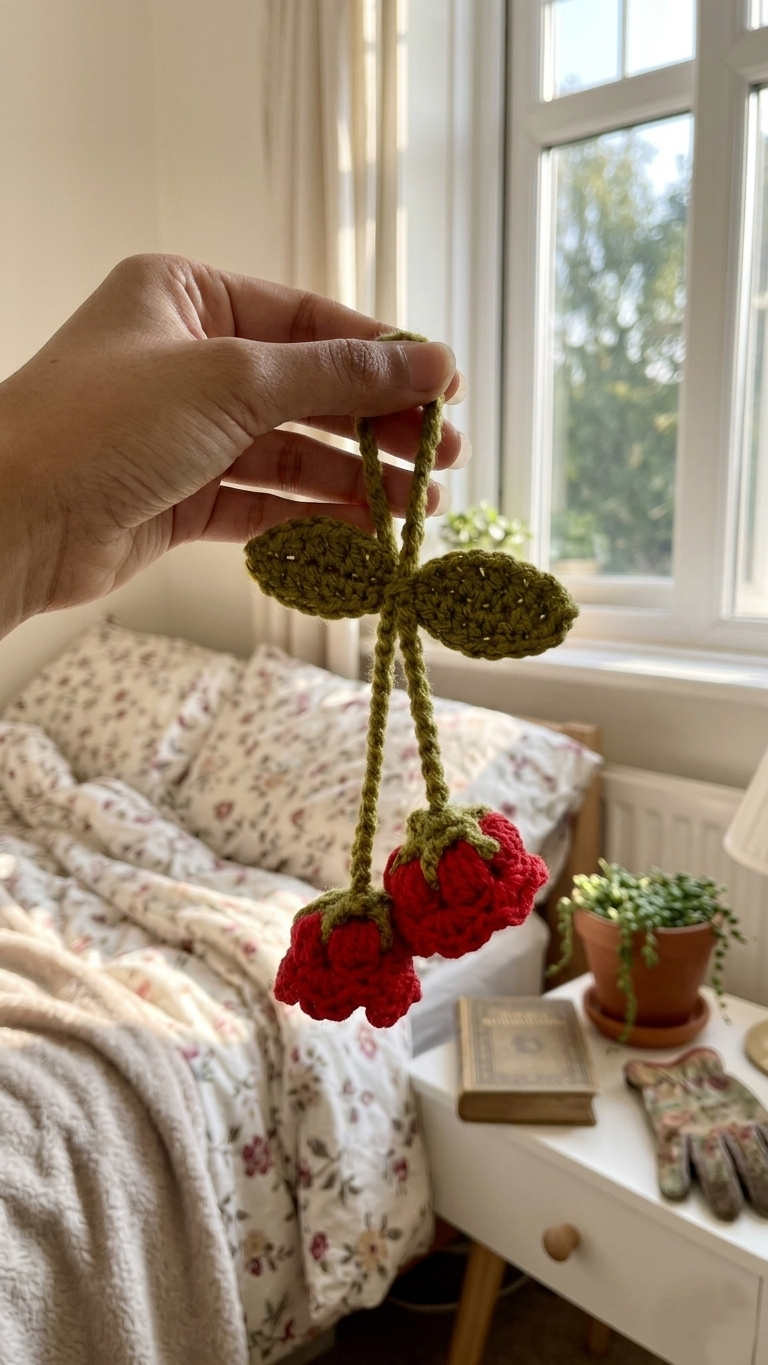 Crochet Lily Hair Tie