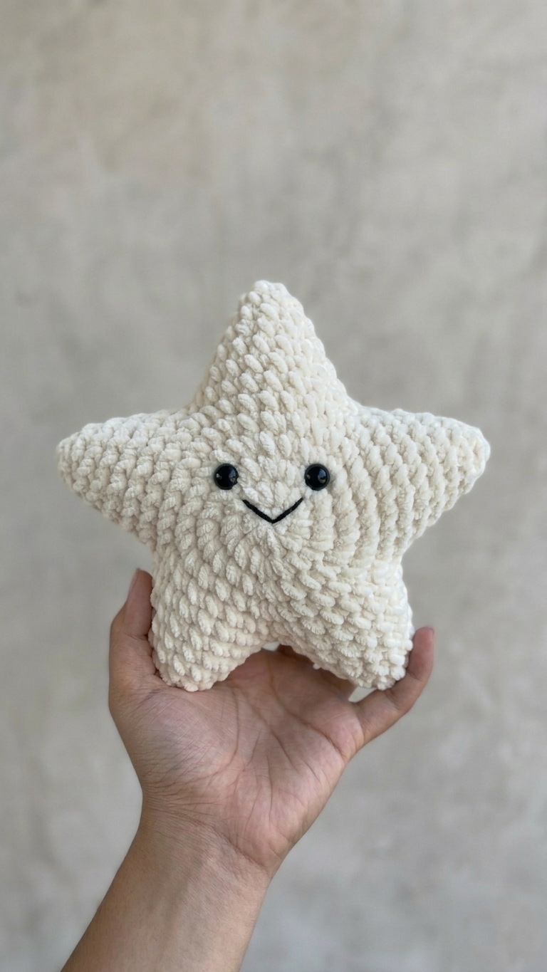 Velvet Crochet Starfish